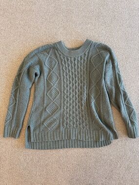 Madewell sage green comfy sweater - size XS
